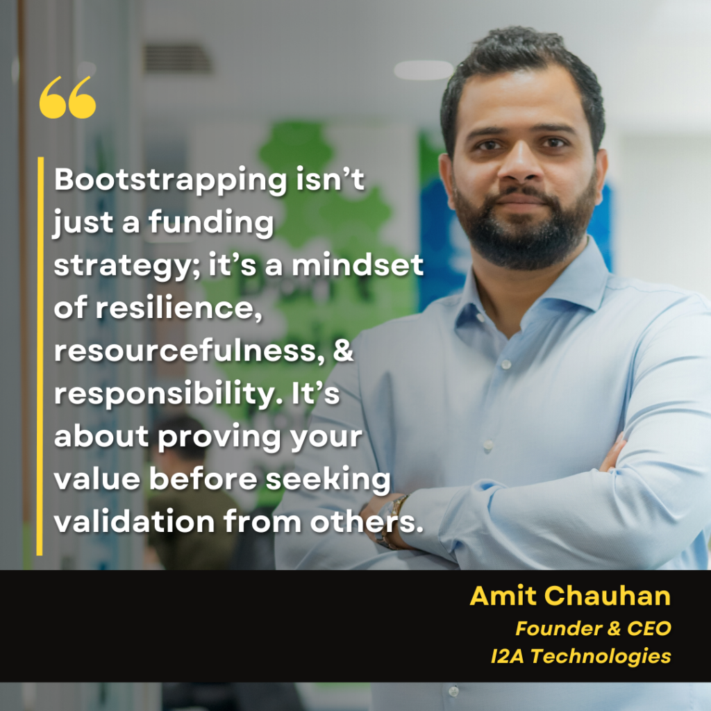 Amit Chauhan Founder and CEO of I2A Technologies